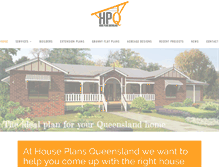 Tablet Screenshot of houseplansqueensland.com.au